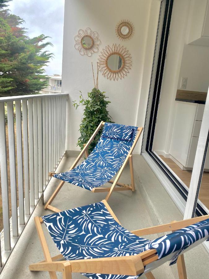 Appartement Residence Le Goulvars-Plage Du Goviro Quiberon Exteriör bild