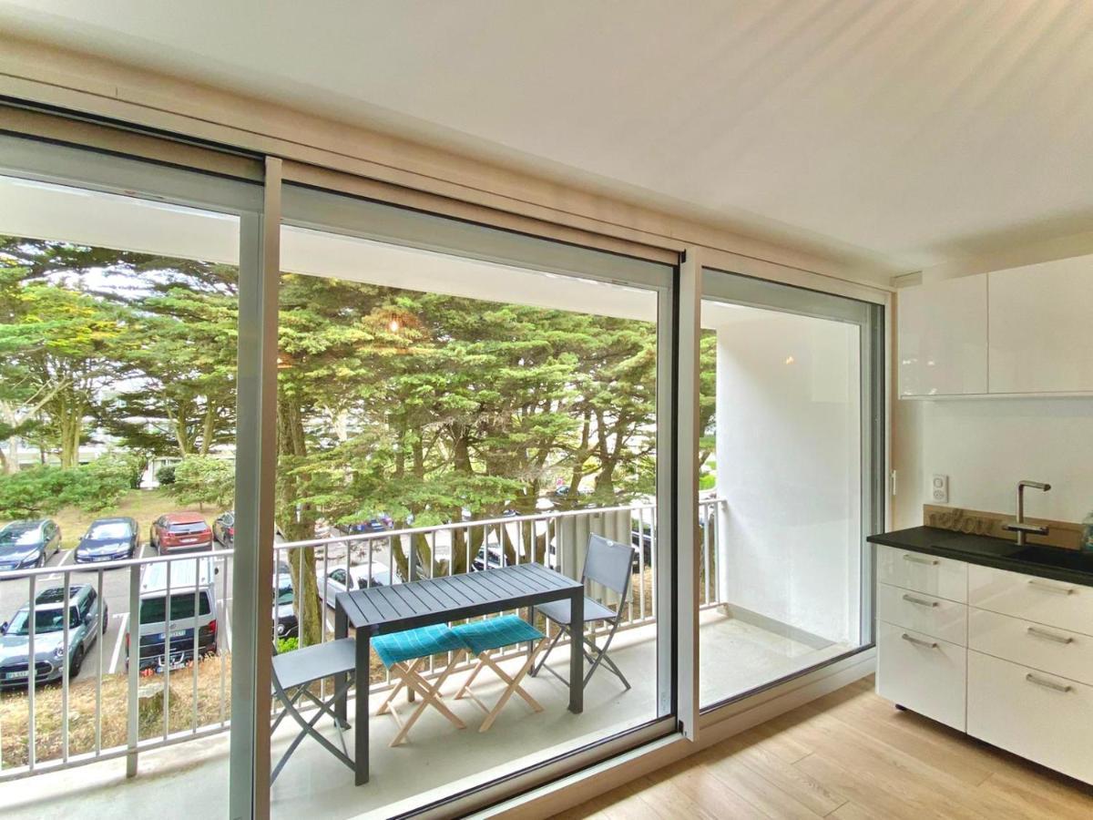 Appartement Residence Le Goulvars-Plage Du Goviro Quiberon Exteriör bild
